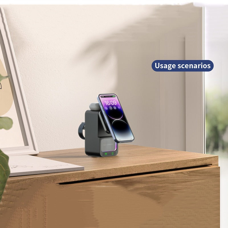 Bluetooth Speaker 5-in-1 Wireless Charger