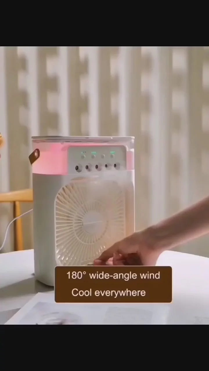 Cooling Fan With Ice